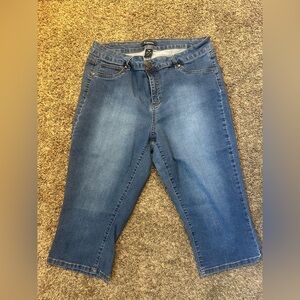 d. jeans Blue Ankle Cropped Denim